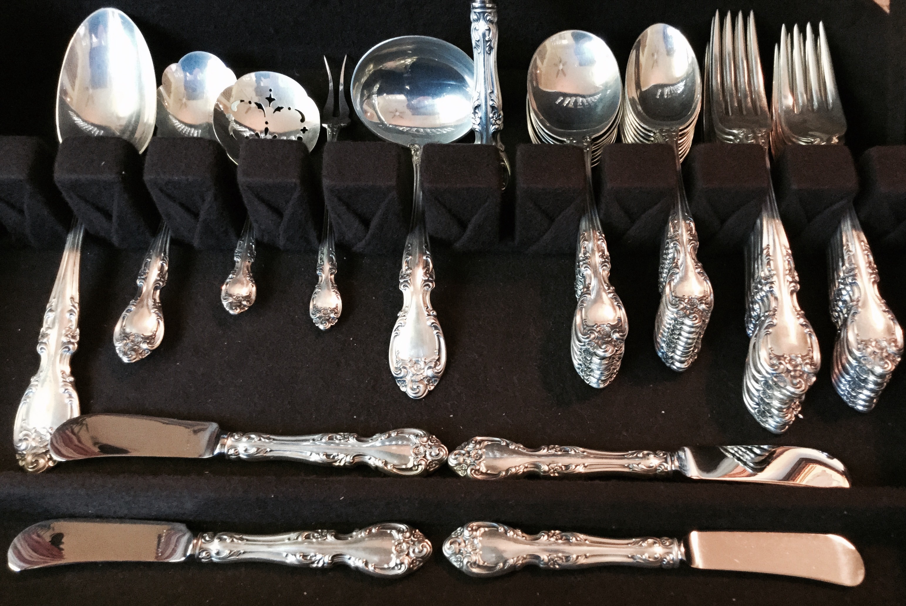 Gorham Melrose Sterling Gorham Melrose Sterling Silver Flatware