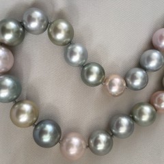 Multi-Color South Sea Pearl Necklace