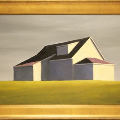 Joan Albaugh Oil on Canvas Board "Shelter in Place"