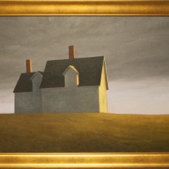 Joan Albaugh Oil on Canvas Board "Curtain Call"
