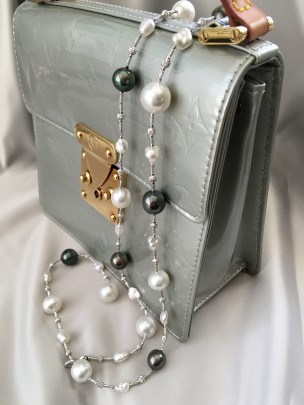 South Sea Pearl Lariat Necklace