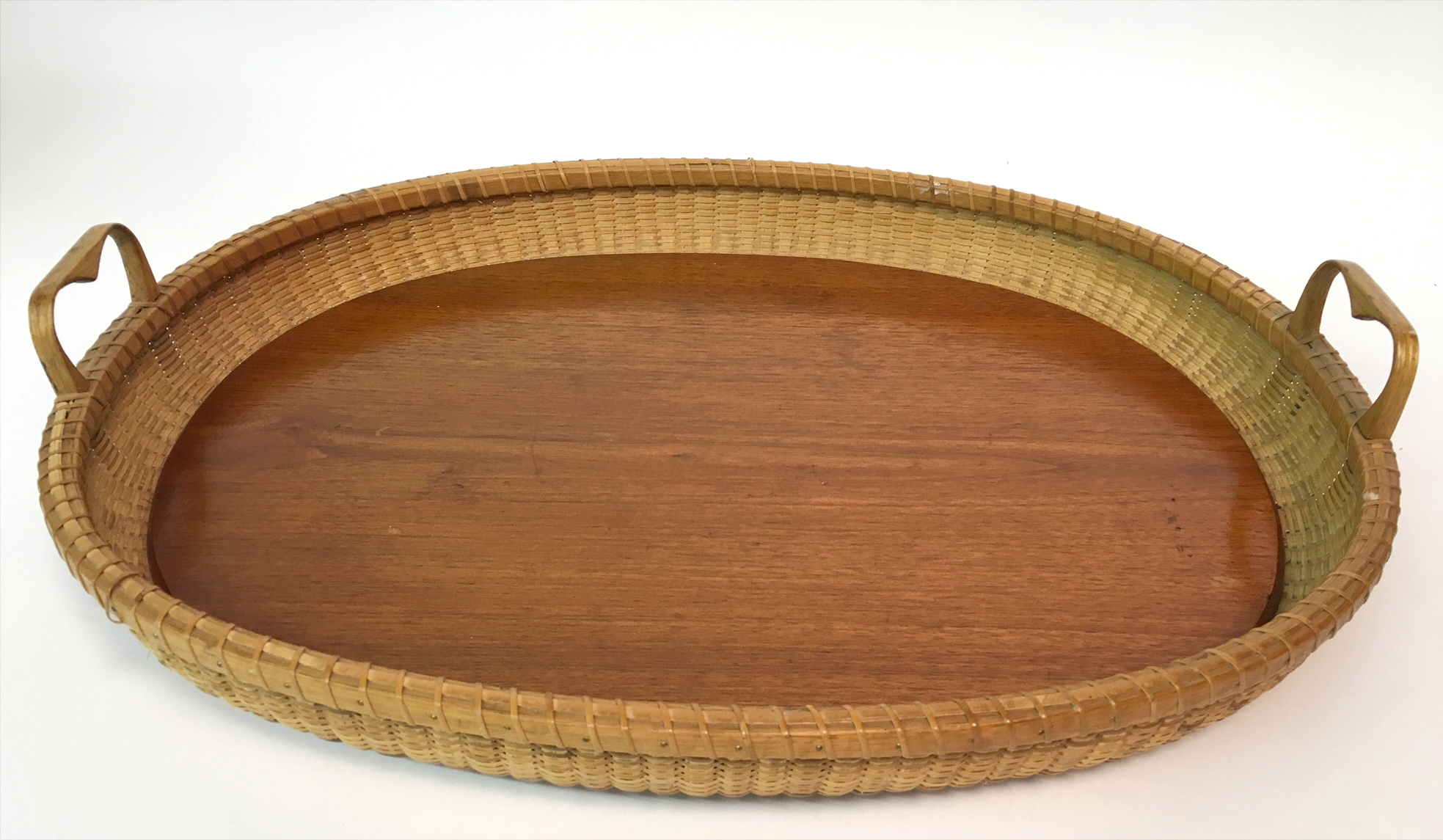Nantucket Basket Arthur R. Martin Nantucket Basket Tray Rafael