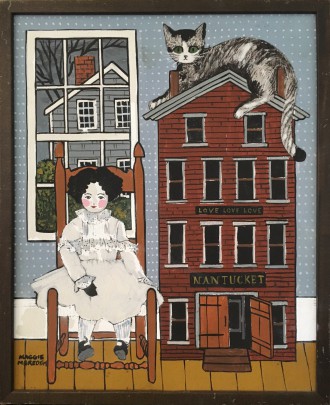 Maggie Meredith "Love, Love, Love Nantucket" Oil on Canvas