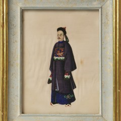 Suite of Seven Chinese Export Paintings