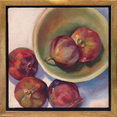 Katie Trinkle Legge "Figs" Oil on Canvas