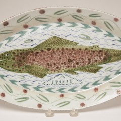 Mara SuperiorMara Superior Porcelain Oval Fish Platter "A Trout" Porcelain Oval Fish Platter "A Trout"