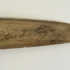 Scrimshaw Swordfish Bill