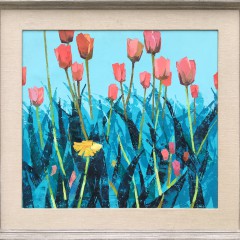 Andrew Shunney Oil on Canvas “Tulips”