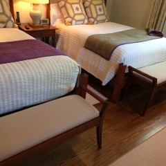 Pair of Stephen Swift Cushion Benches