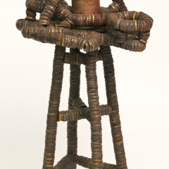 Folk Art Smoke Stand