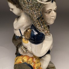 18th Century English Ralph Wood Type Bacchus Jug