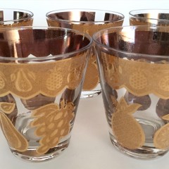 Set of Nine 1960s Culver LTD “Florentine” Double Old Fashions