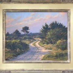 Frank Corso Oil on Board "Nantucket Pathway"