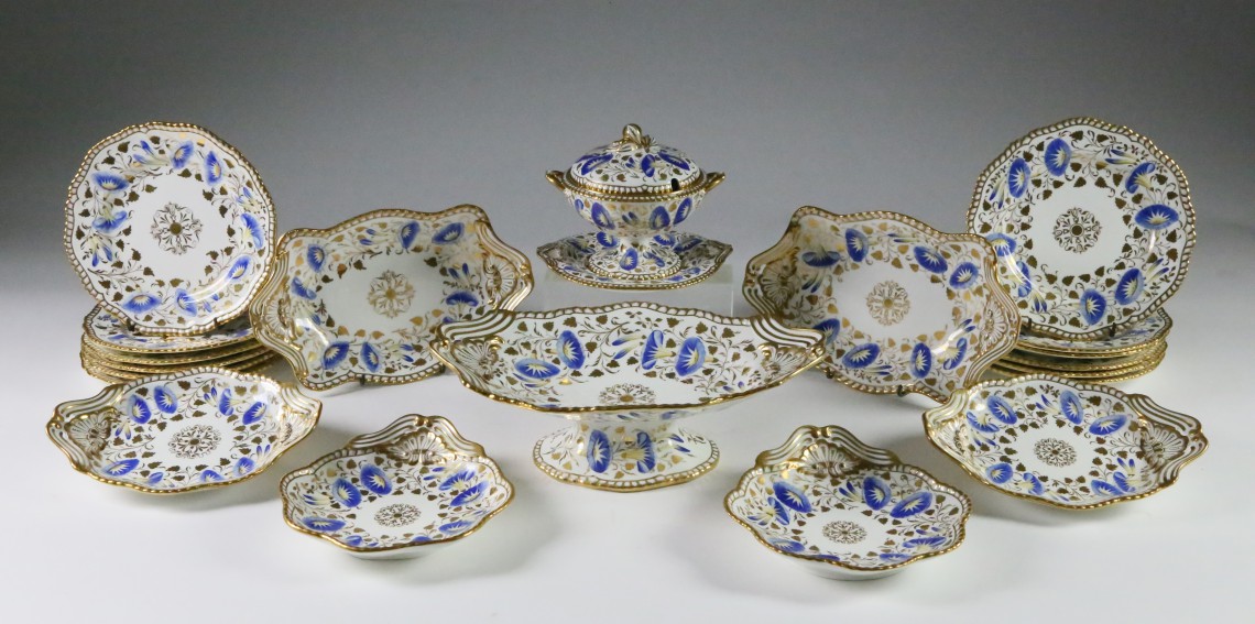 Spode Spode Feldspar Porcelain Dessert Service Rafael Osona
