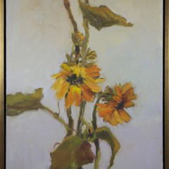 Julie Gifford Oil on Canvas “Sunflowers”