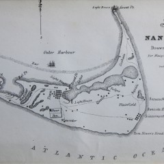 William Coffin Map of the Island of Nantucket & Obed Macy’s History of Nantucket