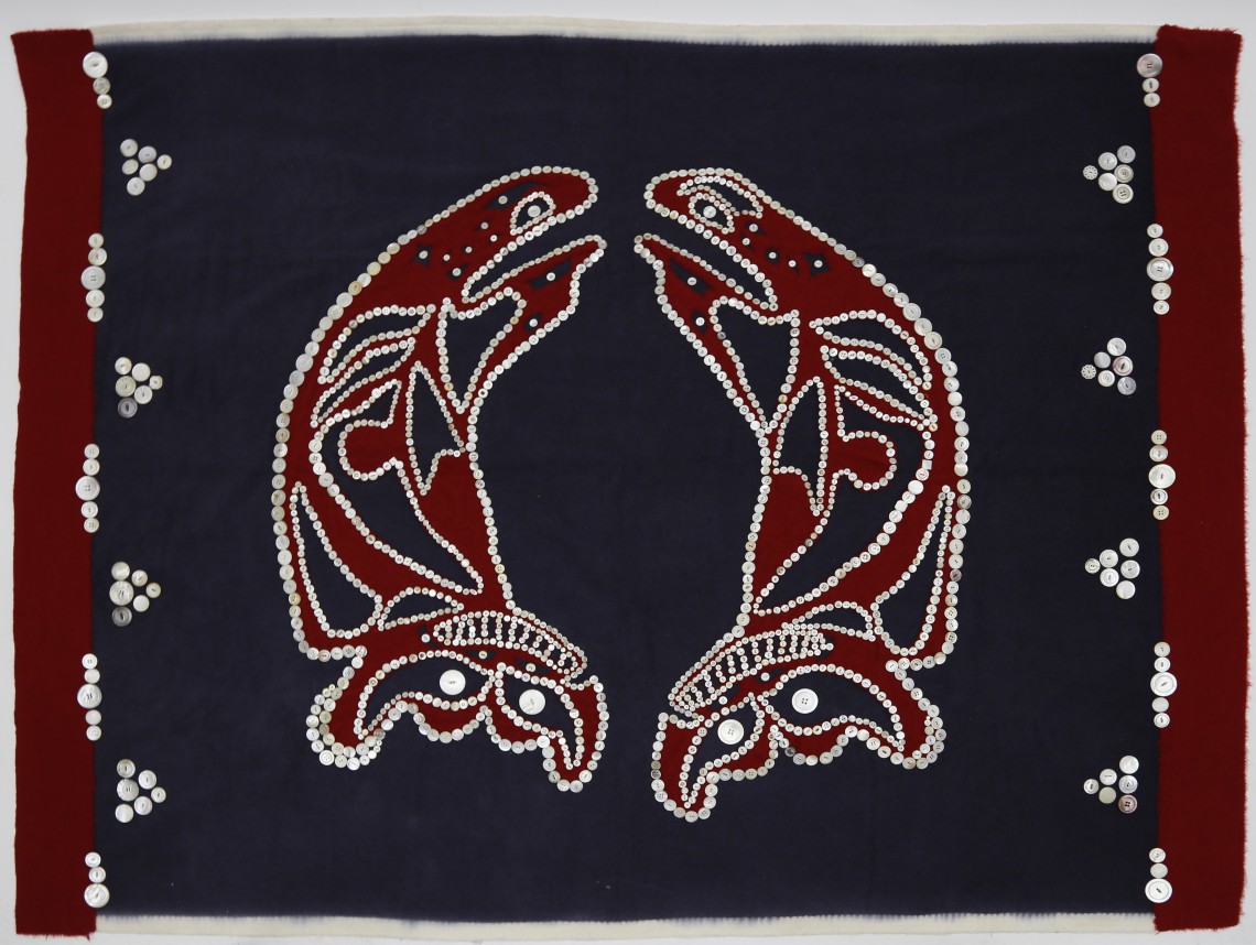 Haida Button Blanket Pacific Northwest Coast Haida Button Blanket
