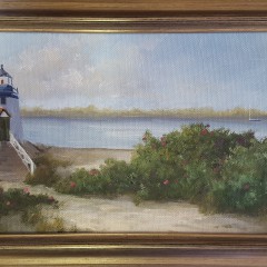 Kathleen Potter Kelliher Oil on Canvas “Brant Point”