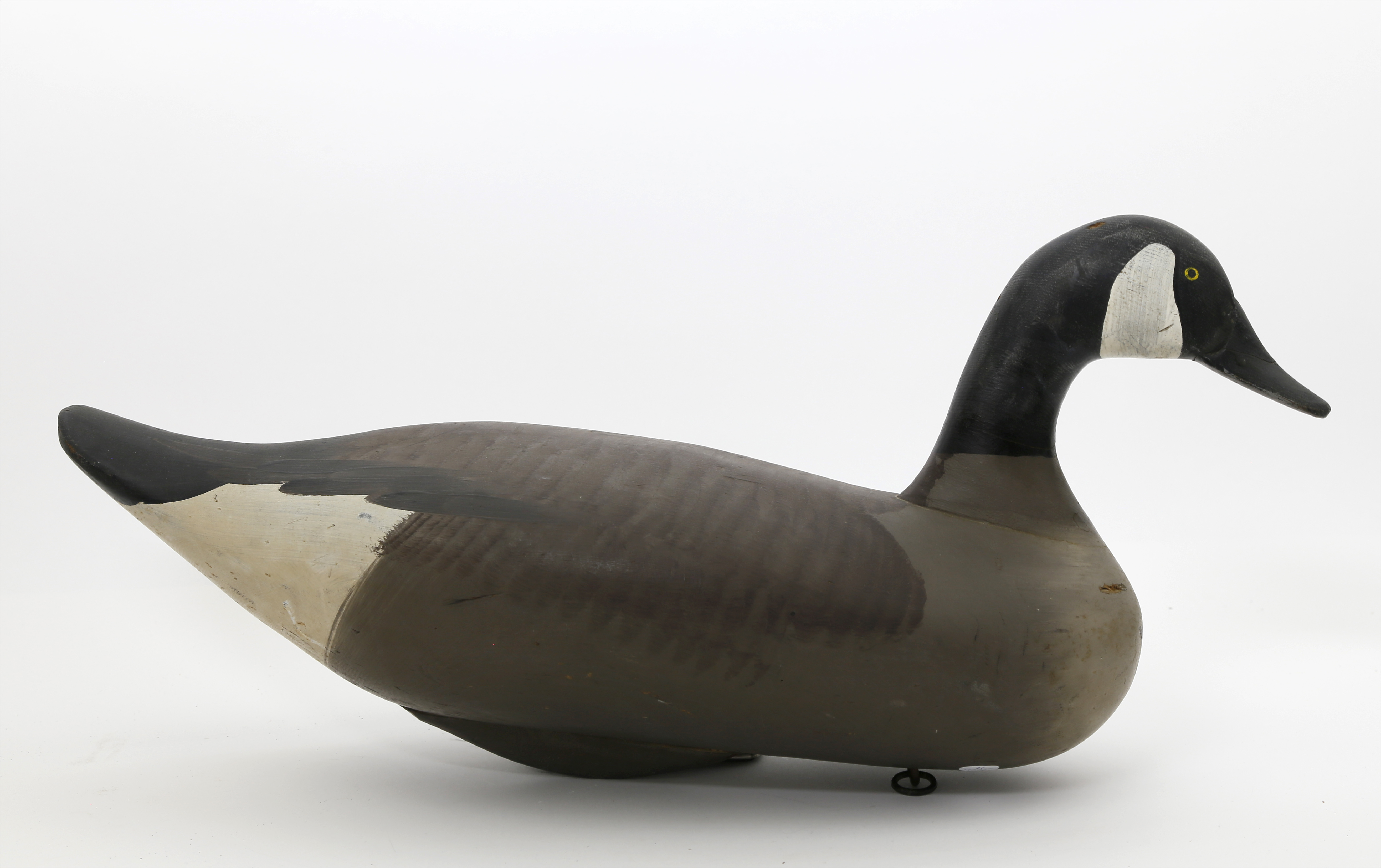Decoy Hand Carved and Painted Brant Goose Decoy Rafael Osona