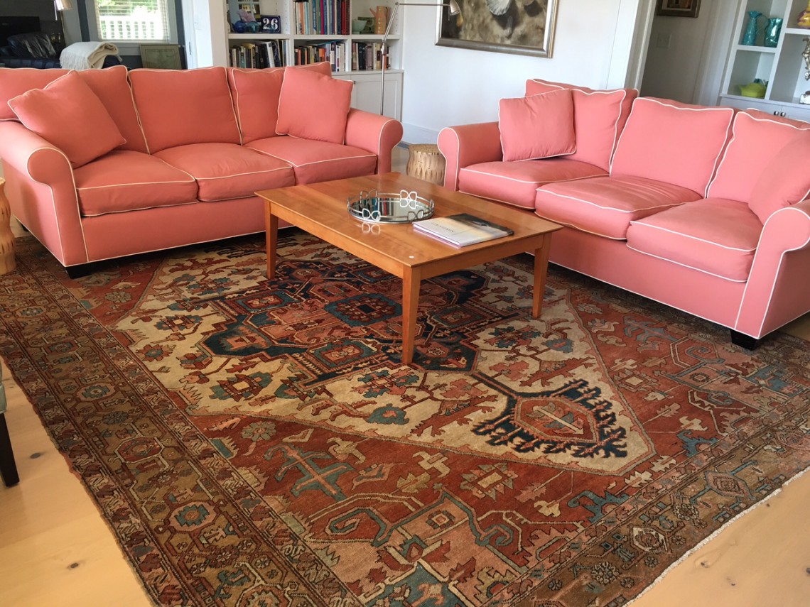 Serapi Hand Woven Serapi Carpet, circa 1880s Rafael Osona Auctions