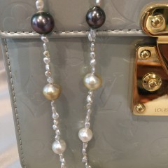 8.5mm – 10mm South Sea and Keshi Multi-Color Pearl Necklace