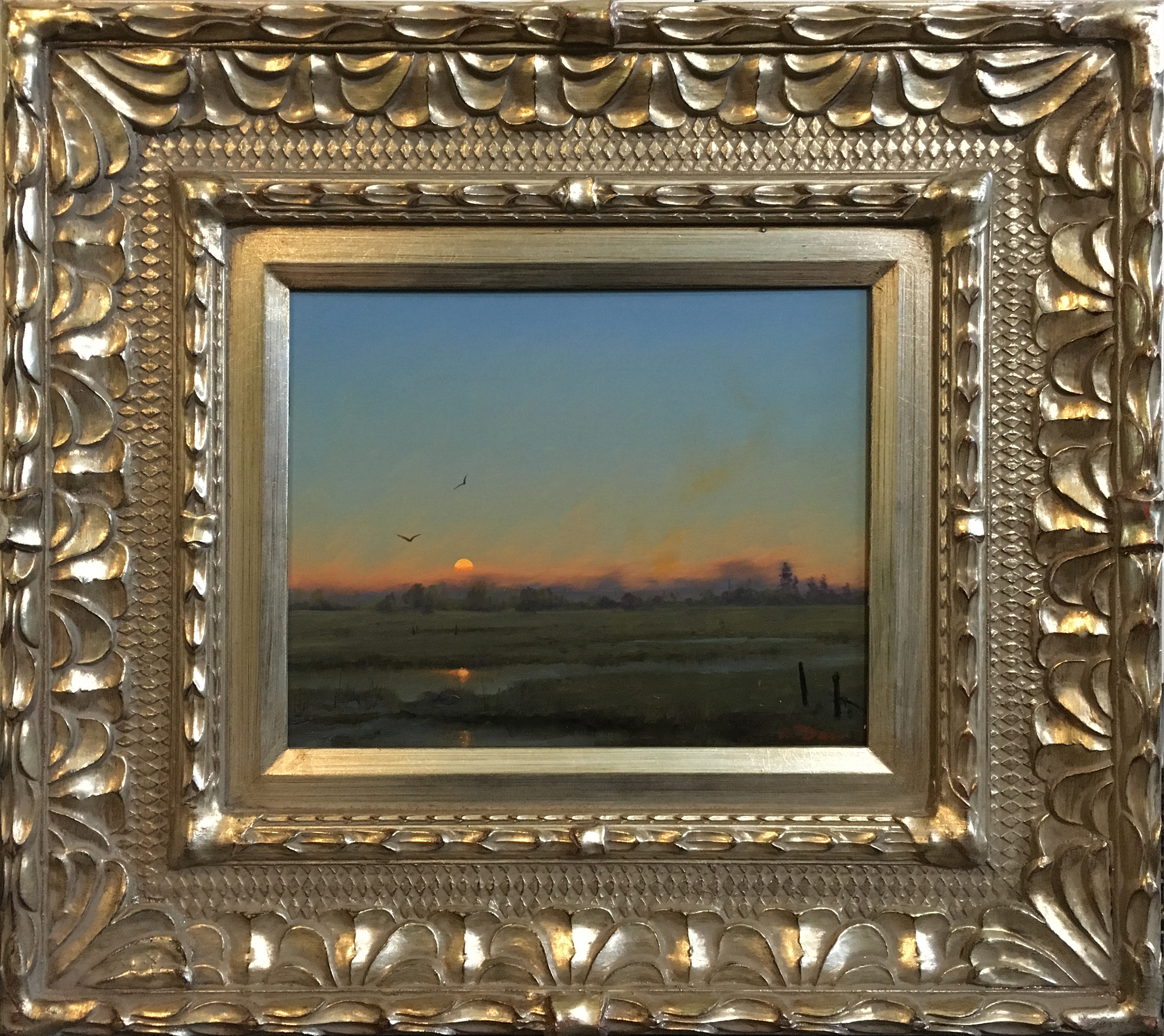 William R. Davis - William R. Davis Oil on Panel 