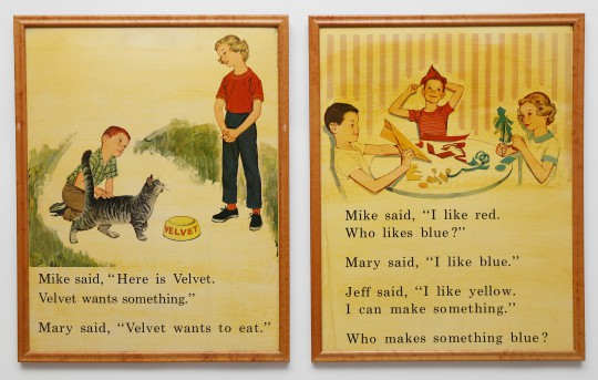 Set of Four “Dick and Jane” Prints