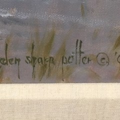 Helen Sharp Potter Oil on Canvas “Marsh Tapestry”