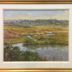 Helen Sharp Potter Oil on Canvas “Marsh Tapestry”
