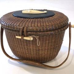 Jose Formoso Reyes Nantucket Friendship Basket Purse