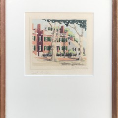 Doris & Richard Beer Watercolor on Paper “East Brick”