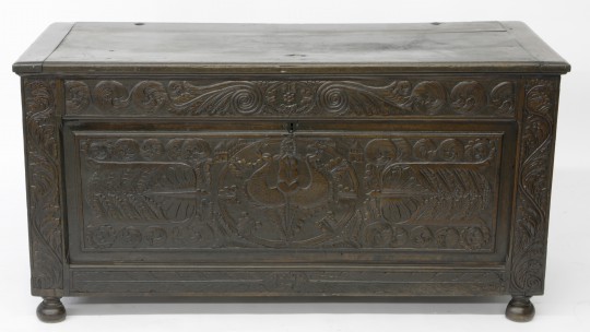 18th Century English Oak Coffer