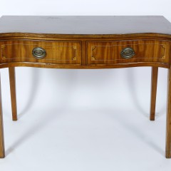 English Hepplewhite Mahogany Two- Drawer Server