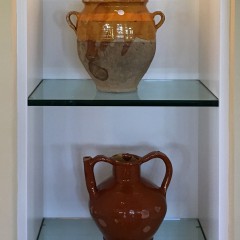 Group of Four French Ceramic Utility Jars