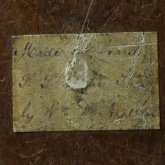 Two William D. Appleton Sewing Baskets with Carved Heart Handles