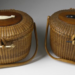 Two José Formoso Reyes Nantucket Friendship Baskets