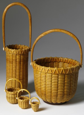 Group of Paul Willer Nantucket Baskets