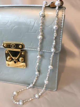 9mm – 12mm White Baroque South Sea & Keshi Pearl Necklace