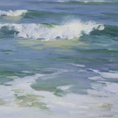 Gary D. Hoffman Oil on Canvas “Surf”