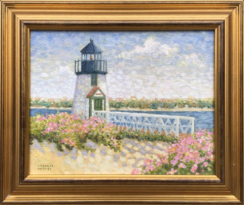 Victoria Harvey Oil on Canvas “Brant Point in Spring”