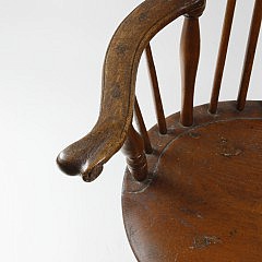 18th Century Nantucket Windsor Braceback Armchair