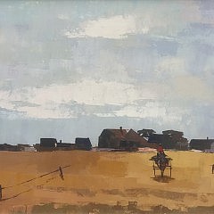 Andrew Shunney Oil on Canvas “Nantucket Landscape”