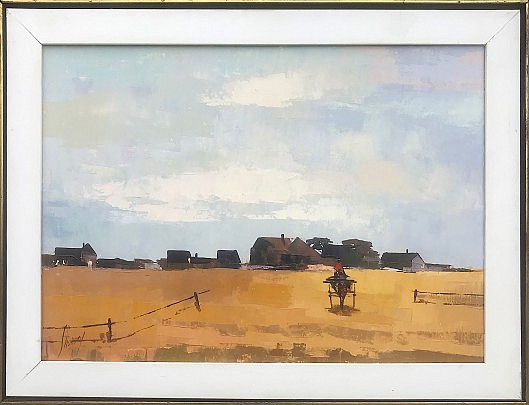 Andrew Shunney Oil on Canvas “Nantucket Landscape”