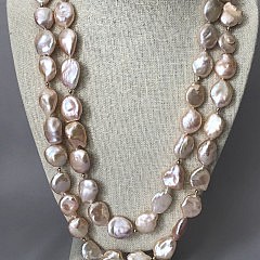 15mm – 19mm Fresh Water Baroque Pearl Necklace