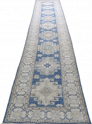 Ivory kazak runner