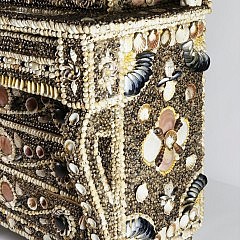 American Shell-Encrusted Chest of Drawers