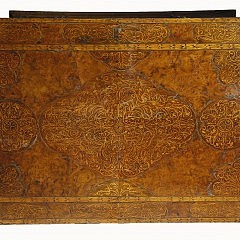 English Burl Walnut Inlaid Chest of Drawers