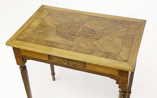 Inlaid Side Table