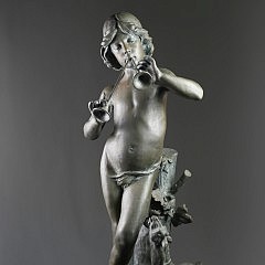 Musical Boy and Goat 65-4372_1273