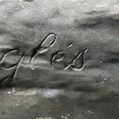 Joaquín Anglés Cañé (Spanish, 1859-1925), L’Idylle, patinated cast bronze
